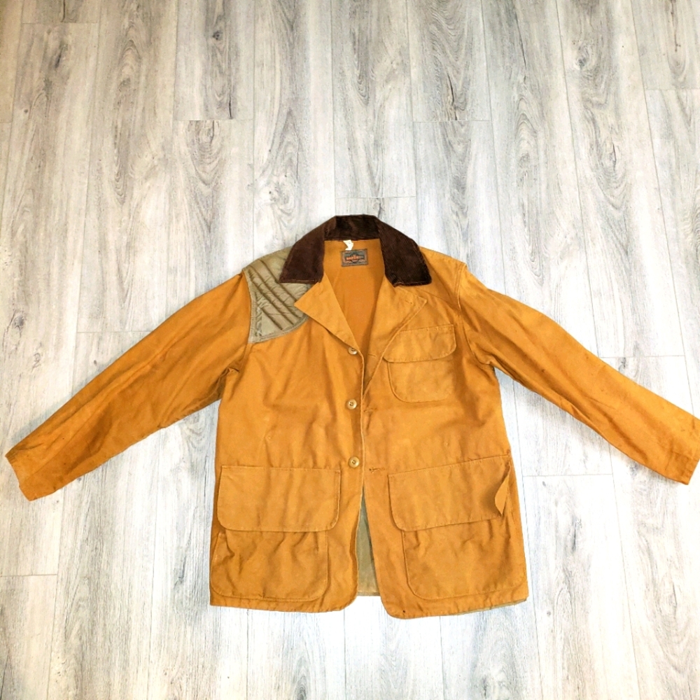 Vintage SafTBak Hunting Field Jacket custom made